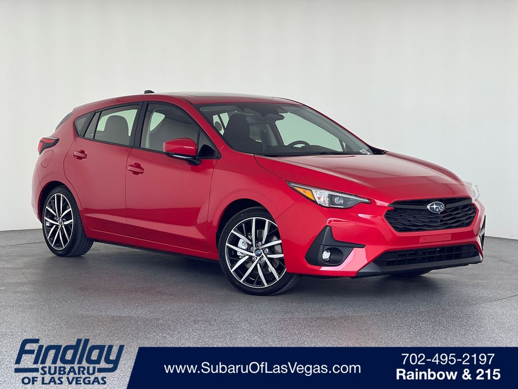 Pure Red 2026 Subaru Impreza Wagon All-Wheel Drive Continuously Variable Transmission
