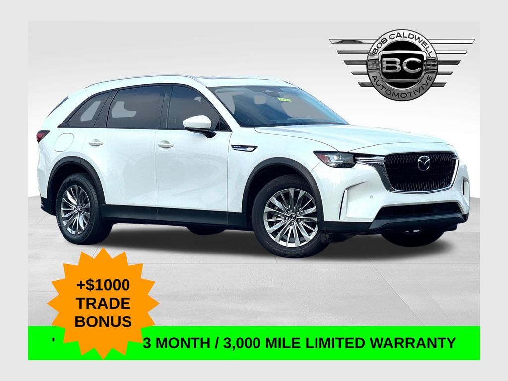 Rhodium White Premium 2025 Mazda CX-90 SUV / Crossover All-Wheel Drive 8-Speed Automatic