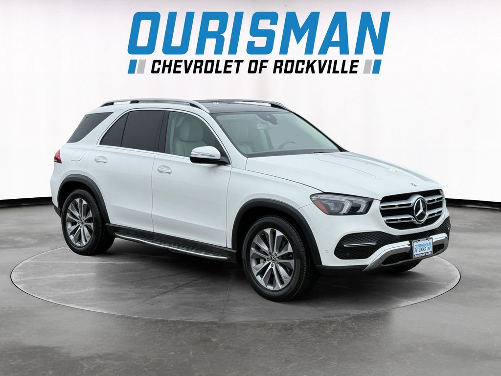 White 2020 Mercedes-Benz GLE 350 4MATIC SUV / Crossover All-Wheel Drive 9-Speed Automatic