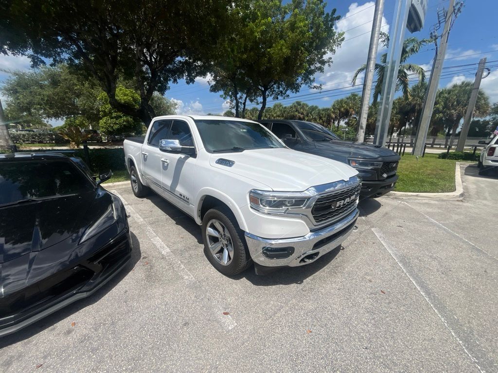 Used 2022 Ivory White Tri-Coat Pearlcoat Ram Limited image 4