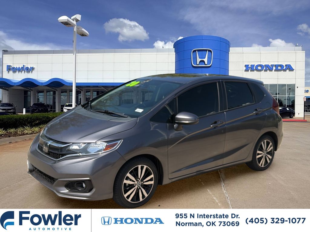 Gray (Modern Steel Metallic) 2020 Honda Fit Hatchback Front-Wheel Drive Continuously Variable Transmission