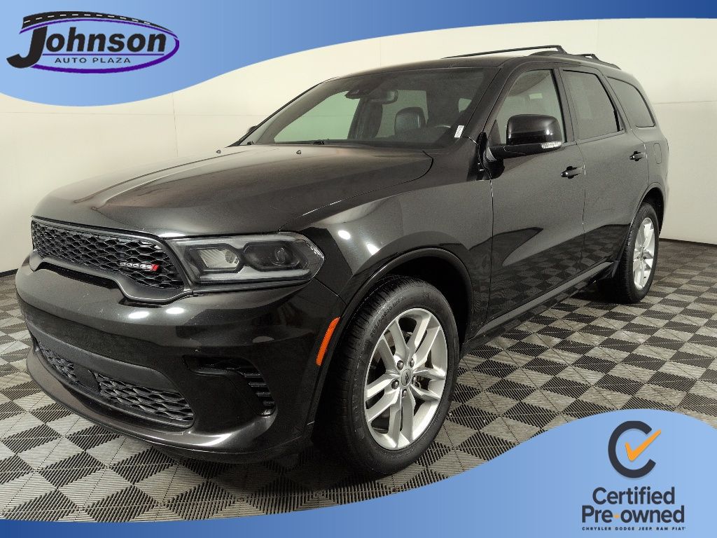 DB Black Crystal Clearcoat 2024 Dodge Durango SUV / Crossover All-Wheel Drive 8-Speed Automatic