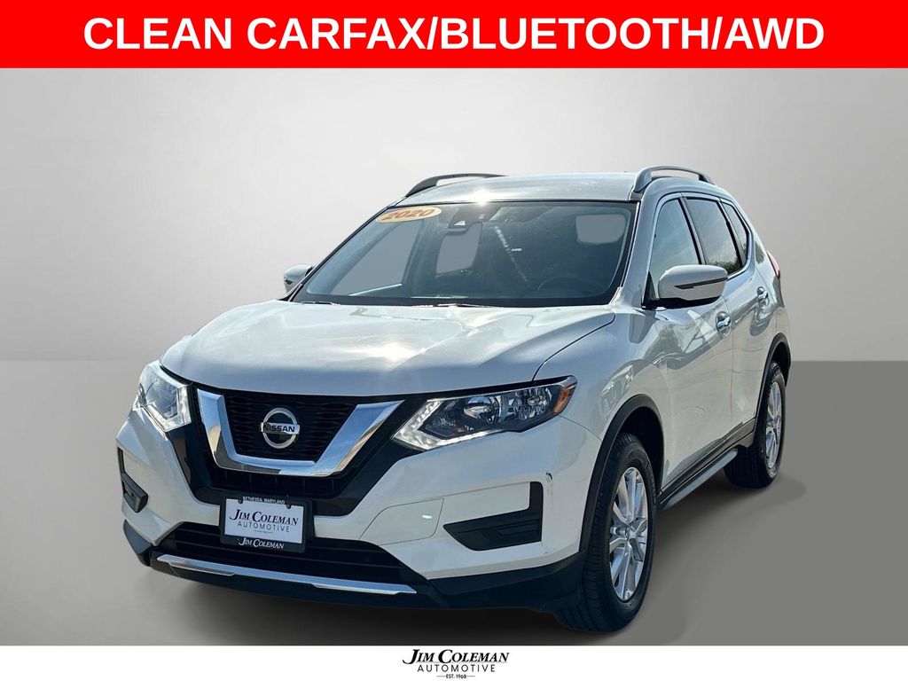 2020 Nissan Rogue SV AWD Blanco (Glacier White) SUV/Crossover Tracción en las cuatro ruedas Transmisión variable continua