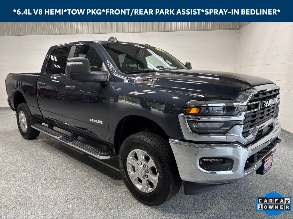 Forged Blue Metallic 2026 RAM 2500 Pickup Truck Four-Wheel Drive 8-Speed Automatic