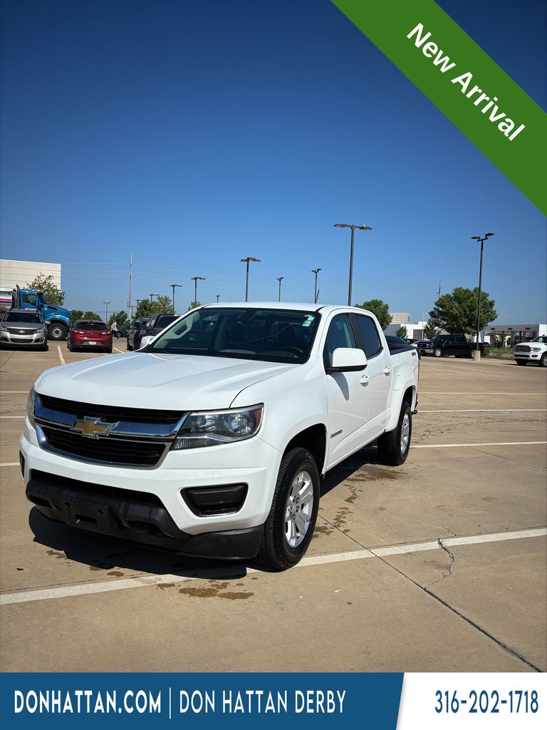 Summit White 2019 Chevrolet Colorado Pickup Truck Four-Wheel Drive 8-Speed Automatic