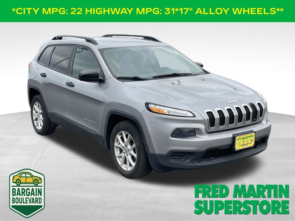 Billet Silver Metallic Clearcoat 2016 Jeep Cherokee Sport FWD SUV / Crossover Front-Wheel Drive 9-Speed Automatic
