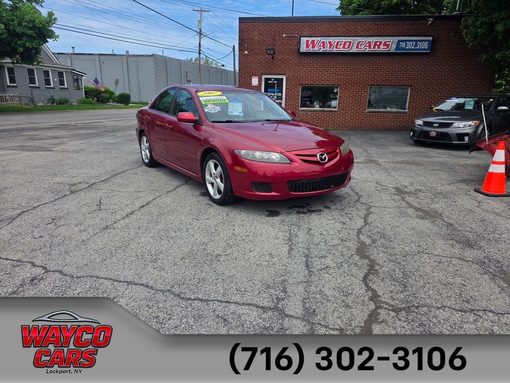 Redfire Metallic 2007 Mazda MAZDA6 i Sport - Sport Sedan Front-Wheel Drive 5-Speed Automatic Overdrive