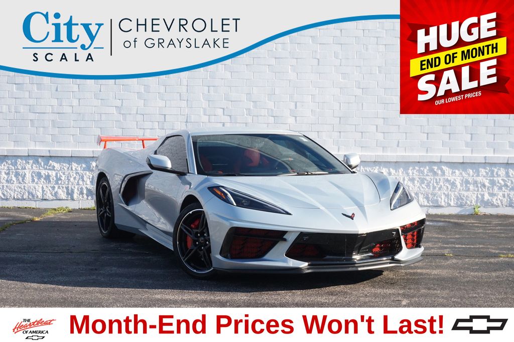 Silver Flare Metallic 2021 Chevrolet Corvette Convertible Rear-Wheel Drive 8-Speed Dual Clutch