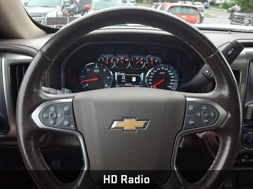 2018 Chevrolet Silverado 1500 LTZ White at Phil Fitts Ford