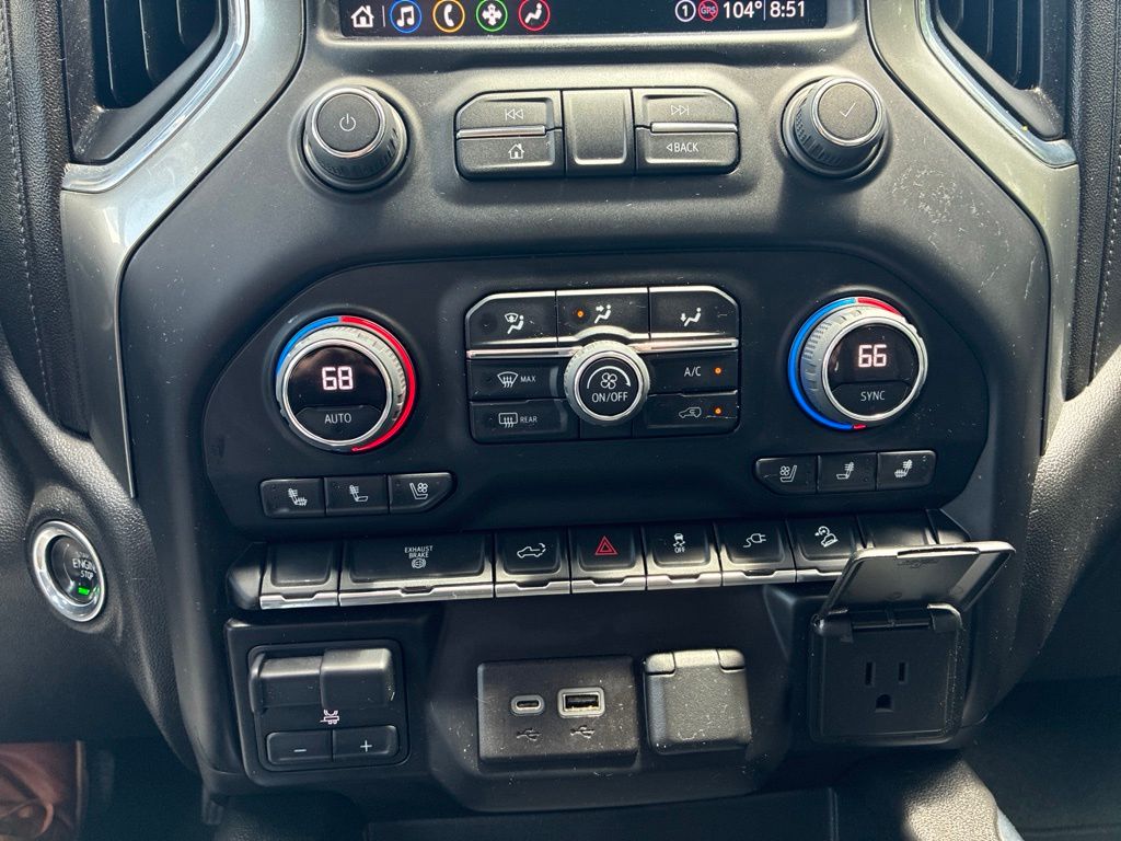 2022 Chevrolet Silverado 2500HD LTZ White at Wharton Ford