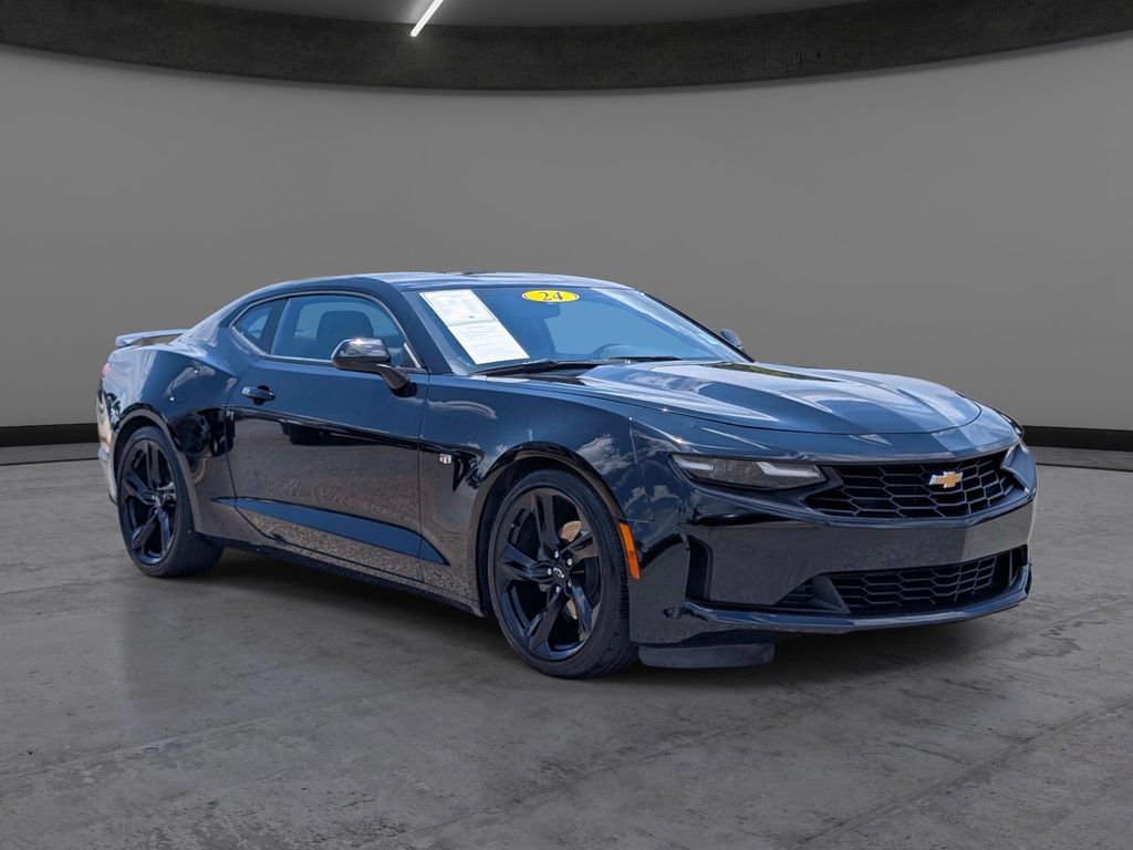 Black 2024 Chevrolet Camaro Coupe Rear-Wheel Drive Automatic