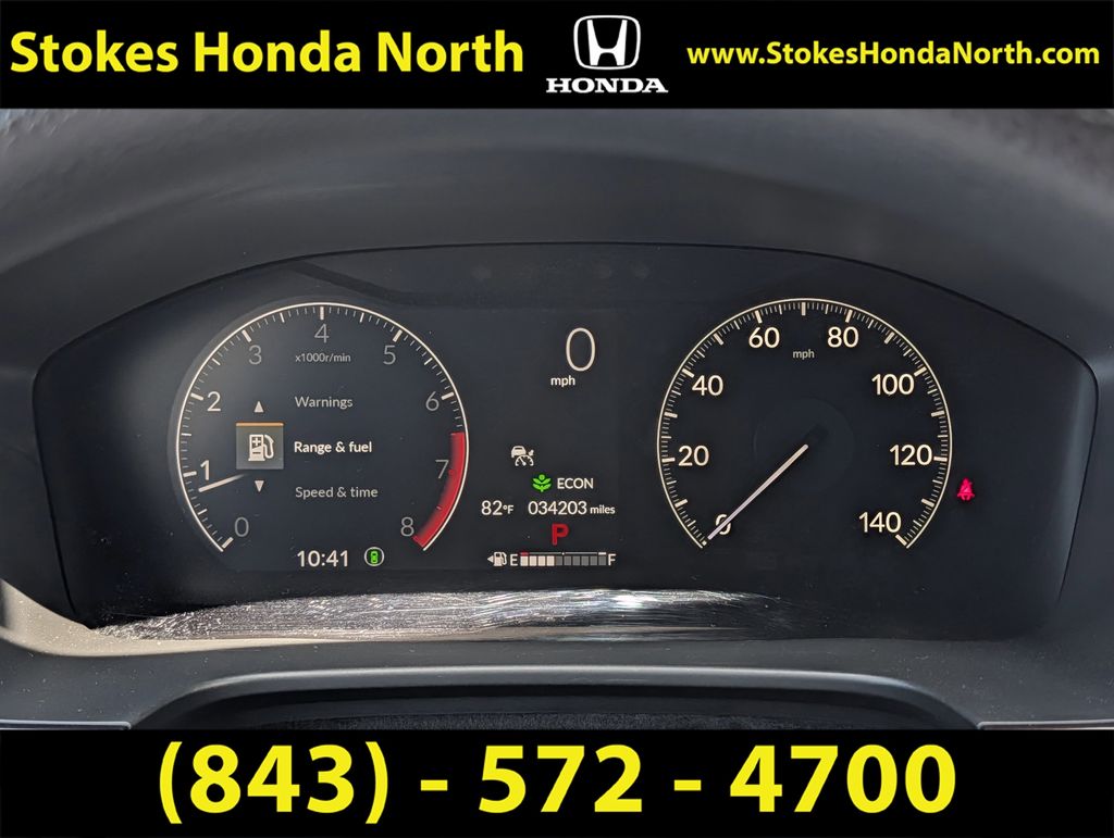 2023 Honda CR-V EX White at Stokes Honda North