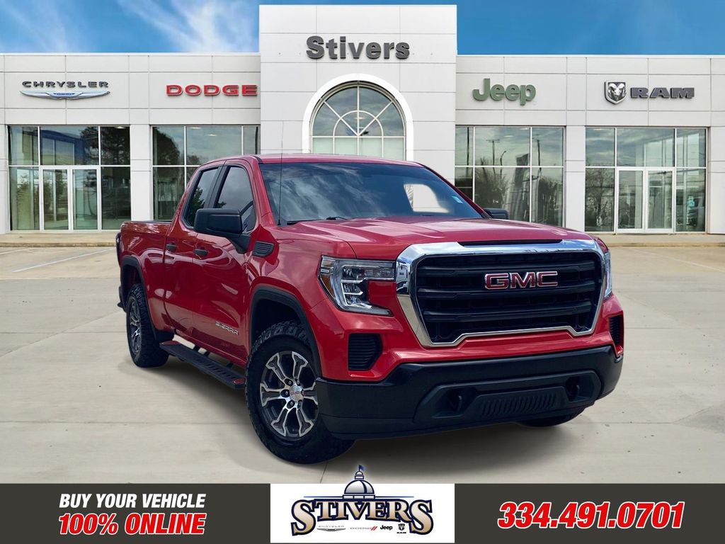 Cardinal Red 2019 GMC Sierra 1500 Pickup Truck Four-Wheel Drive 6-Speed Automatic