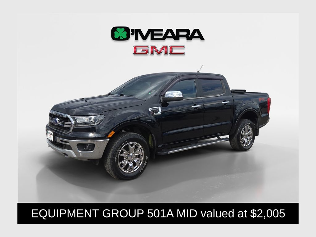 Shadow Black 2020 Ford Ranger Pickup Truck Four-Wheel Drive Automatic