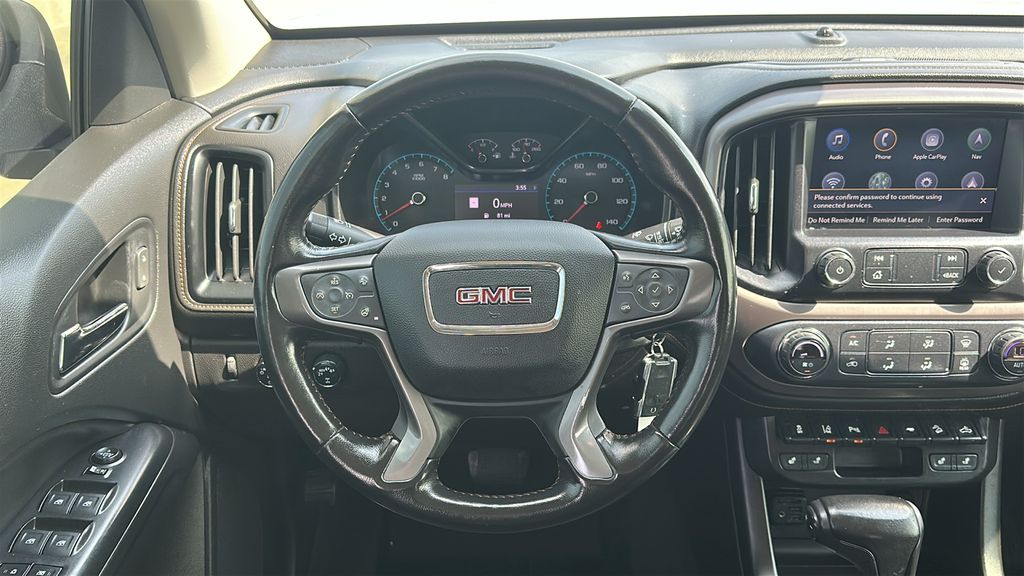 2021 GMC Canyon AT4 w/Leather White at AutoSavvy Houston Southwest