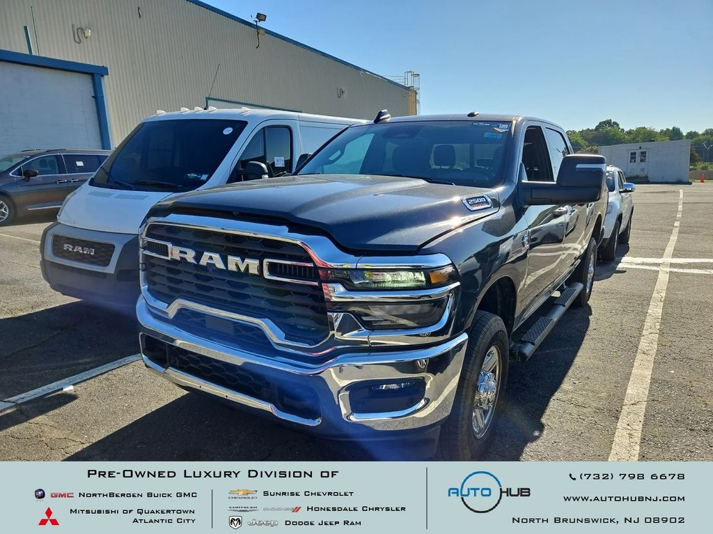 Forged Blue Metallic 2025 RAM 2500 Tradesman Crew Cab 4WD Pickup Truck Four-Wheel Drive 8-Speed Automatic