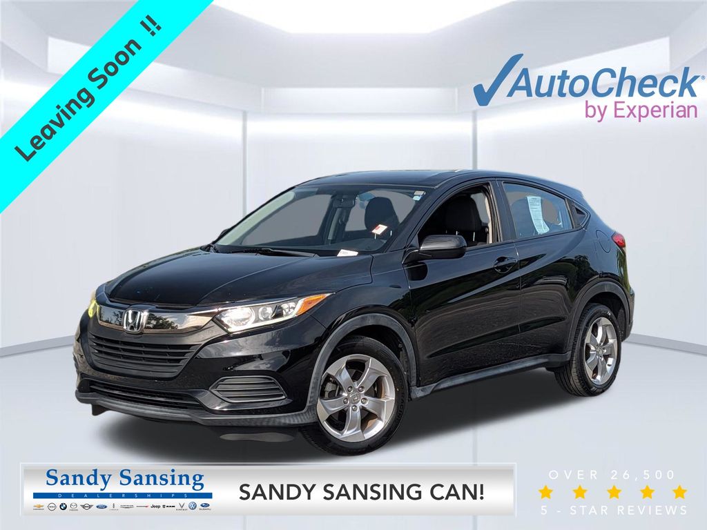 Crystal Black Pearl 2019 Honda HR-V SUV / Crossover Front-Wheel Drive Continuously Variable Transmission