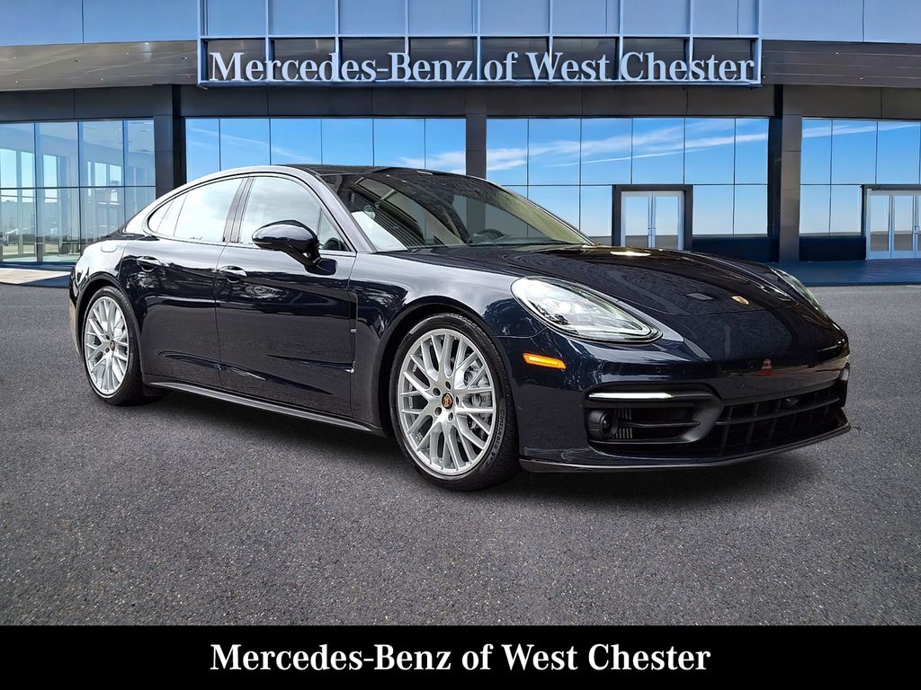 Night Blue Metallic 2022 Porsche Panamera Sedan All-Wheel Drive 8-Speed Automatic