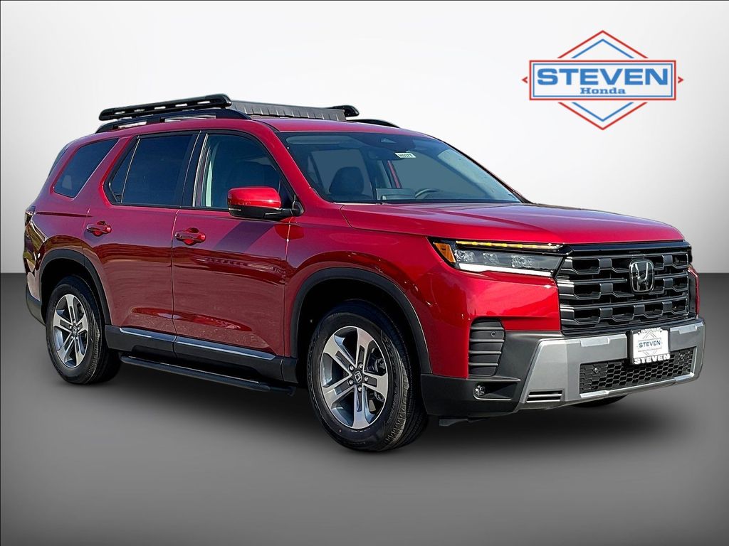 Radiant Red Metallic II 2026 Honda Pilot SUV / Crossover All-Wheel Drive Automatic