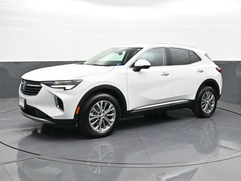 Summit White 2022 Buick Envision Preferred FWD SUV / Crossover Front-Wheel Drive 9-Speed Automatic