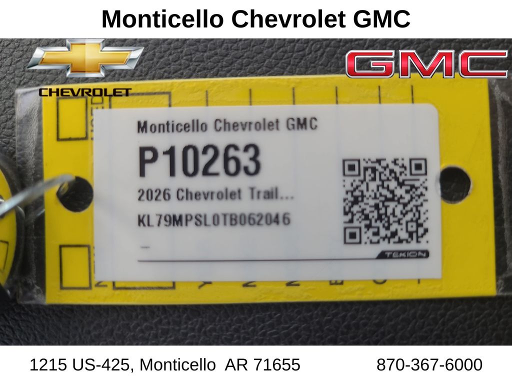 2026 Chevrolet Trailblazer LT FWD