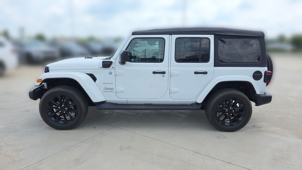 Certified 2023 Jeep Wrangler 4xe Sahara 4XE with VIN 1C4JJXP68PW581209 for sale in Kansas City