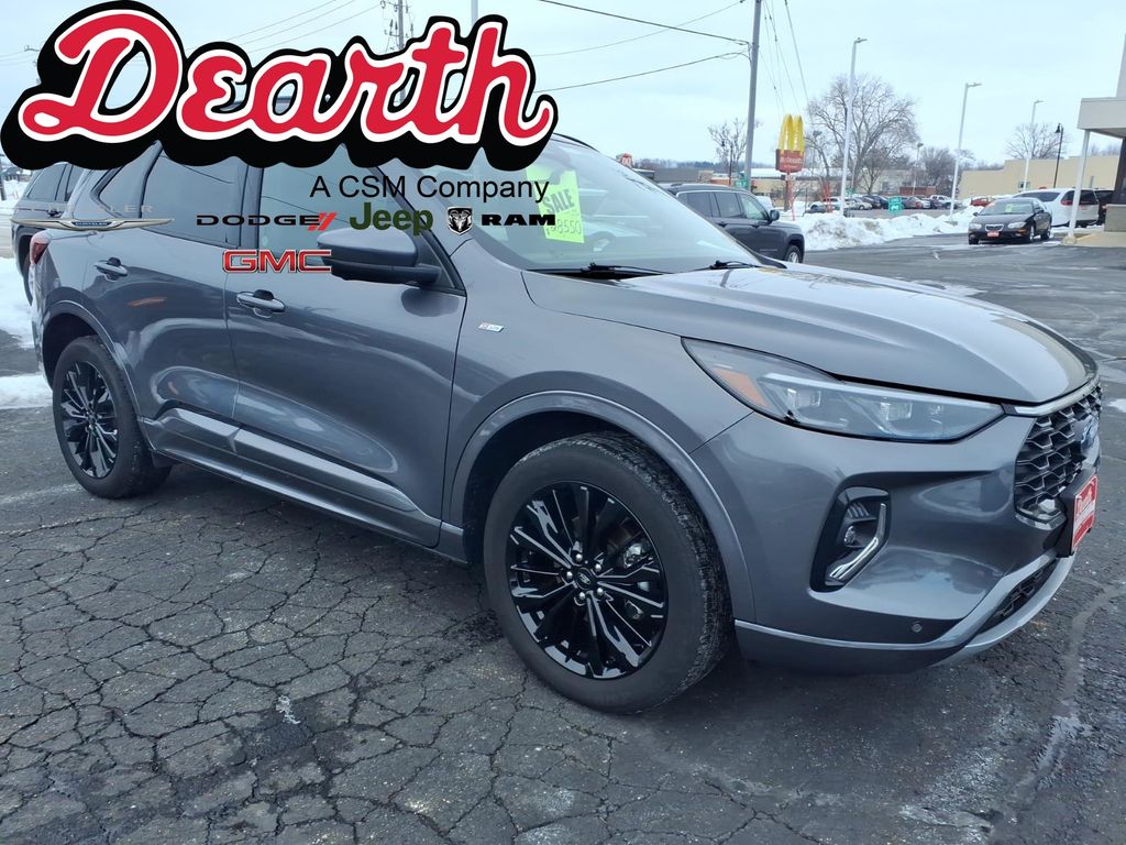 Gray Metallic 2023 Ford Escape ST-Line Elite AWD SUV / Crossover All-Wheel Drive 8-Speed Automatic