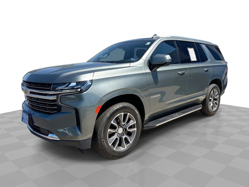 Silver Sage Metallic 2023 Chevrolet Tahoe SUV / Crossover Four-Wheel Drive Automatic
