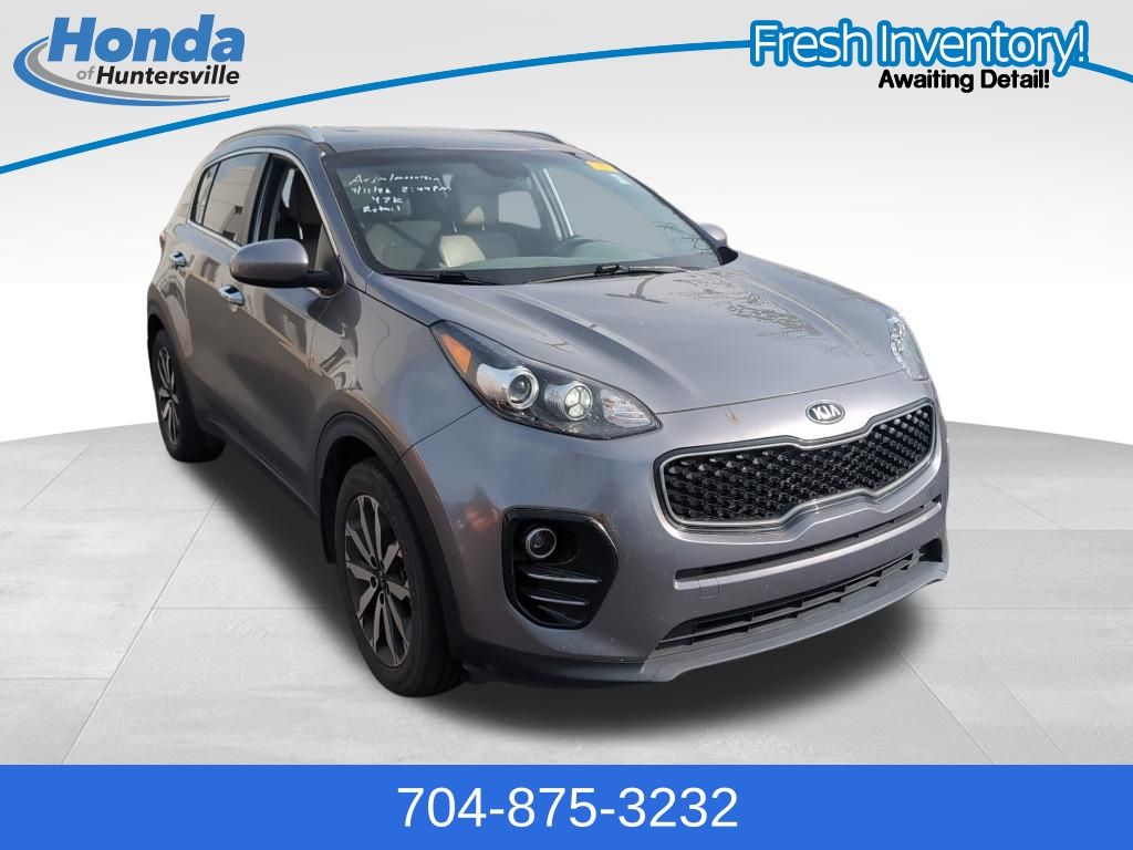 Sparkling Silver 2017 Kia Sportage EX SUV / Crossover Front-Wheel Drive 6-Speed Automatic