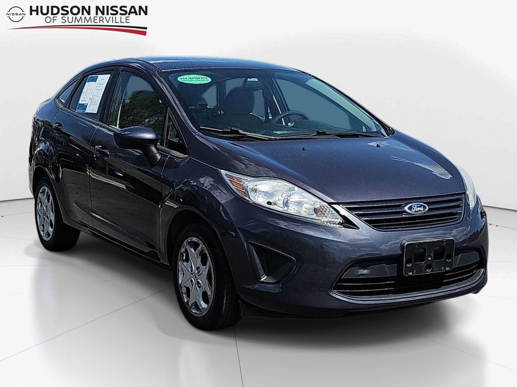 Gray Metallic 2012 Ford Fiesta S Sedan Front-Wheel Drive 5-Speed Manual