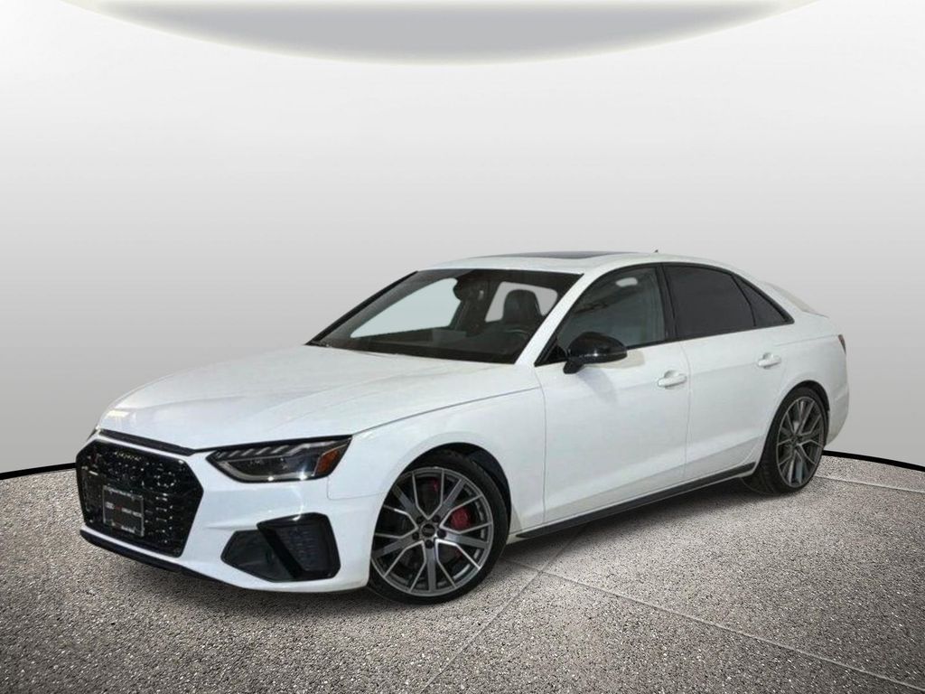 Ibis White 2023 Audi S4 Sedan All-Wheel Drive 8-Speed Automatic