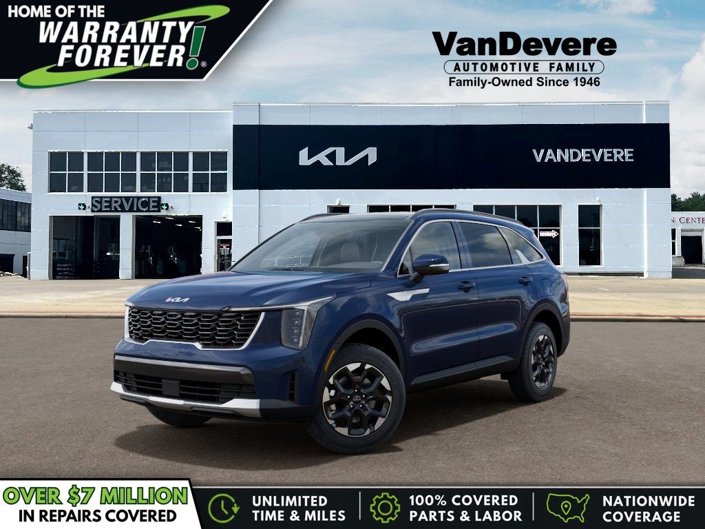 Midnight Lake Blue 2026 Kia Sorento SUV / Crossover All-Wheel Drive 8-Speed Automatic