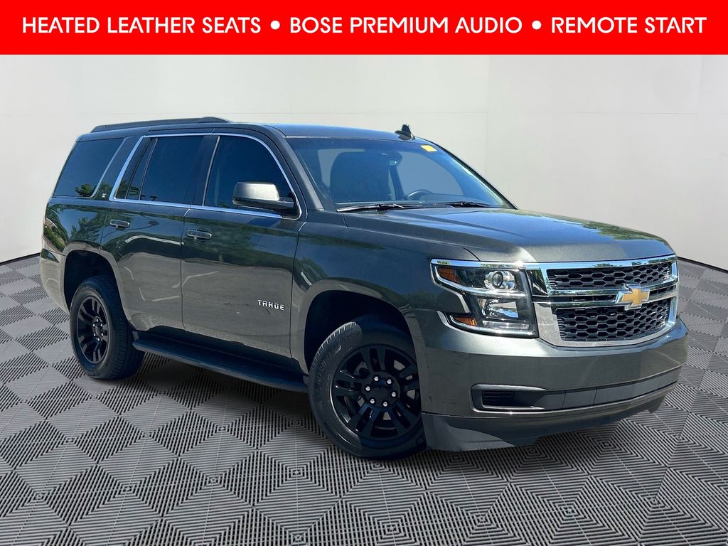 Green Metallic 2019 Chevrolet Tahoe LT 4WD SUV / Crossover Four-Wheel Drive 6-Speed Automatic Overdrive