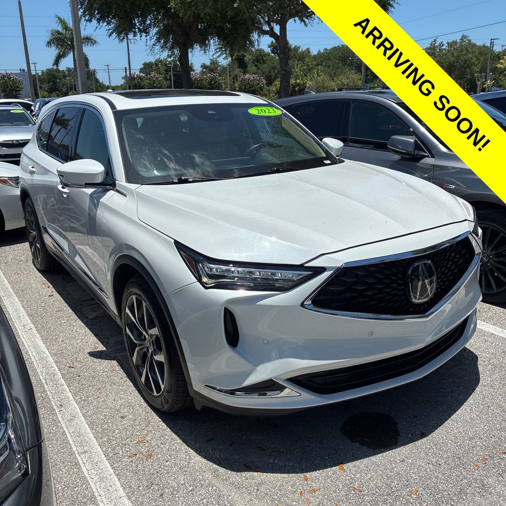 Platinum White Pearl 2023 Acura MDX SUV / Crossover All-Wheel Drive Automatic