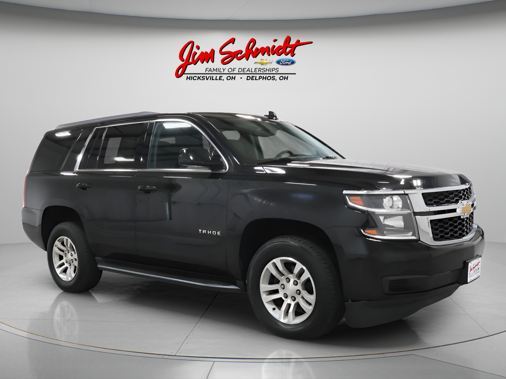 Black 2018 Chevrolet Tahoe SUV / Crossover Four-Wheel Drive 6-Speed Automatic Overdrive