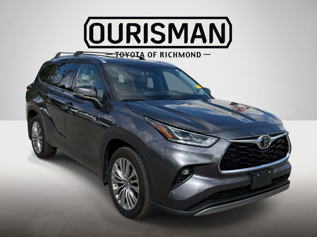 Magnetic Gray Metallic 2025 Toyota Highlander SUV / Crossover All-Wheel Drive 8-Speed Automatic