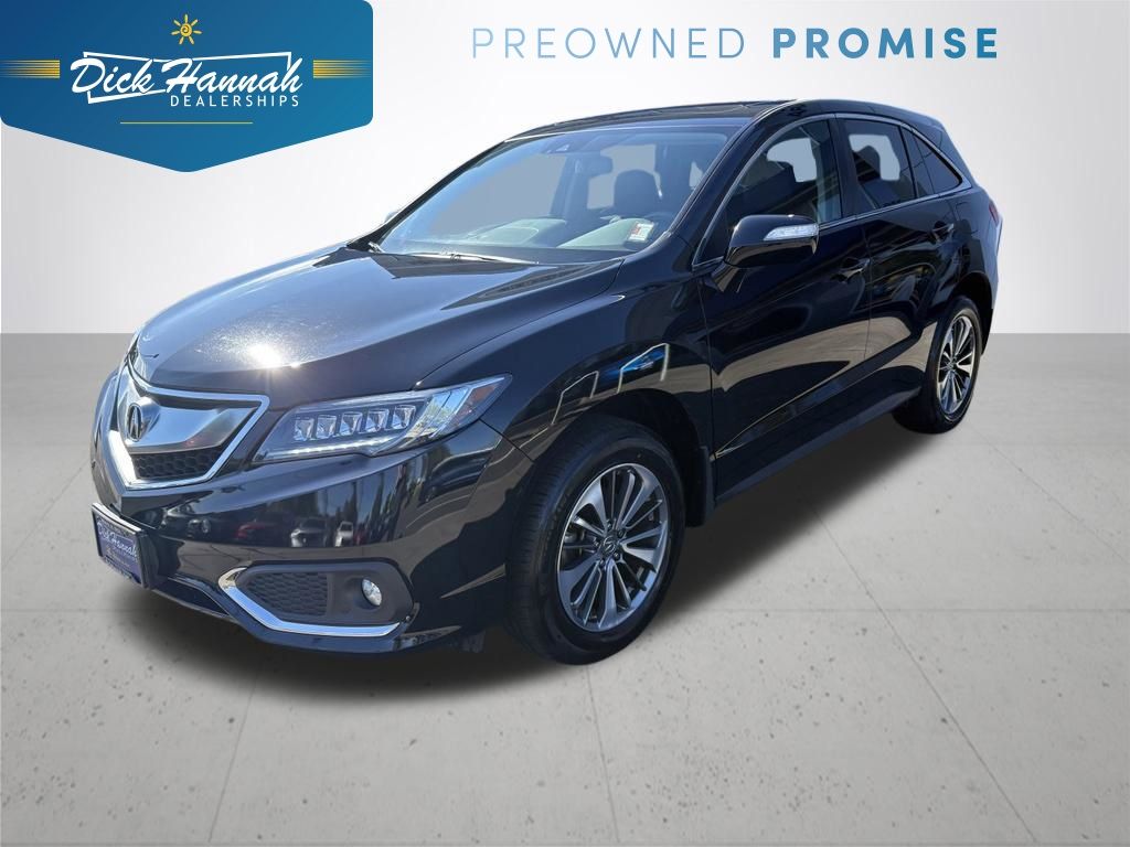 Crystal Black Pearl 2017 Acura RDX SUV / Crossover All-Wheel Drive 6-Speed Automatic