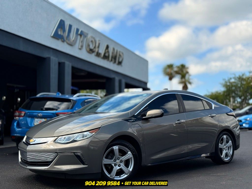 Pepperdust Metallic 2017 Chevrolet Volt Hatchback Front-Wheel Drive 1-Speed Automatic