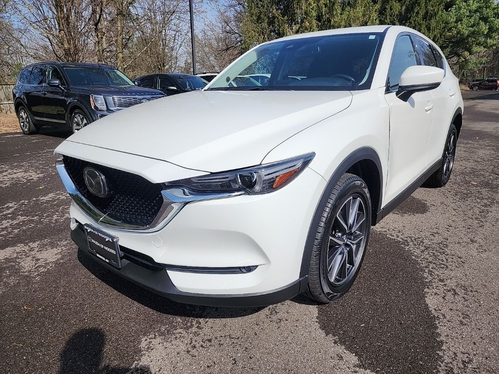Snowflake White Pearl Mica 2017 Mazda CX-5 Grand Touring AWD SUV / Crossover All-Wheel Drive 6-Speed Automatic