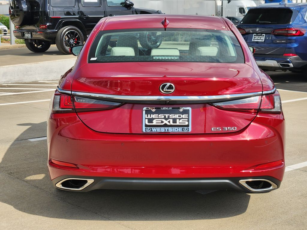 2025 Lexus ES 350 Red at Westside Lexus