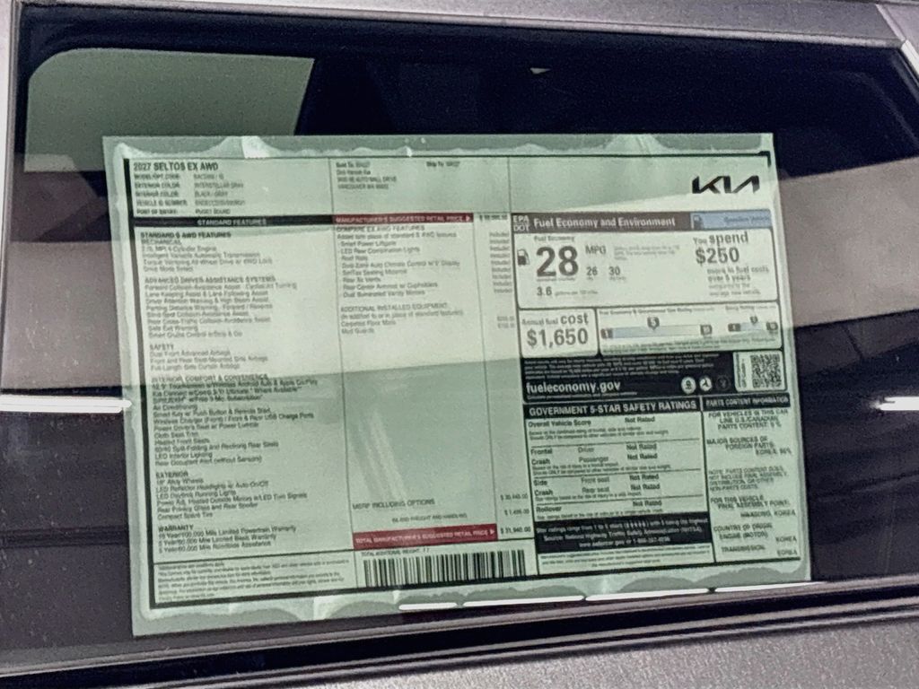 2027 Kia Seltos EX