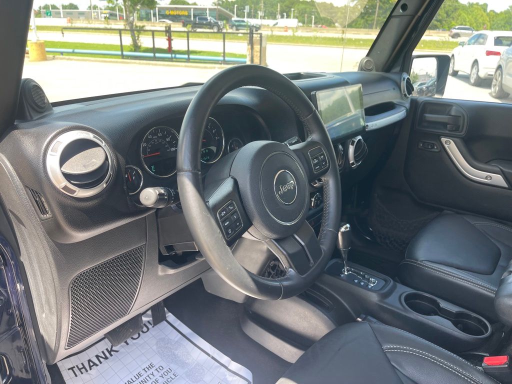 2013 Jeep Wrangler Unlimited Sahara Blue at Emmons Autoplex