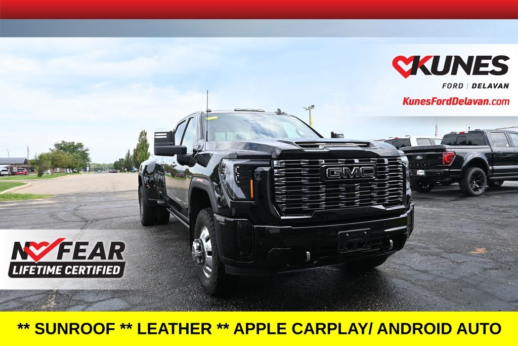 Onyx Black 2026 GMC Sierra 3500HD Pickup Truck Four-Wheel Drive Automatic