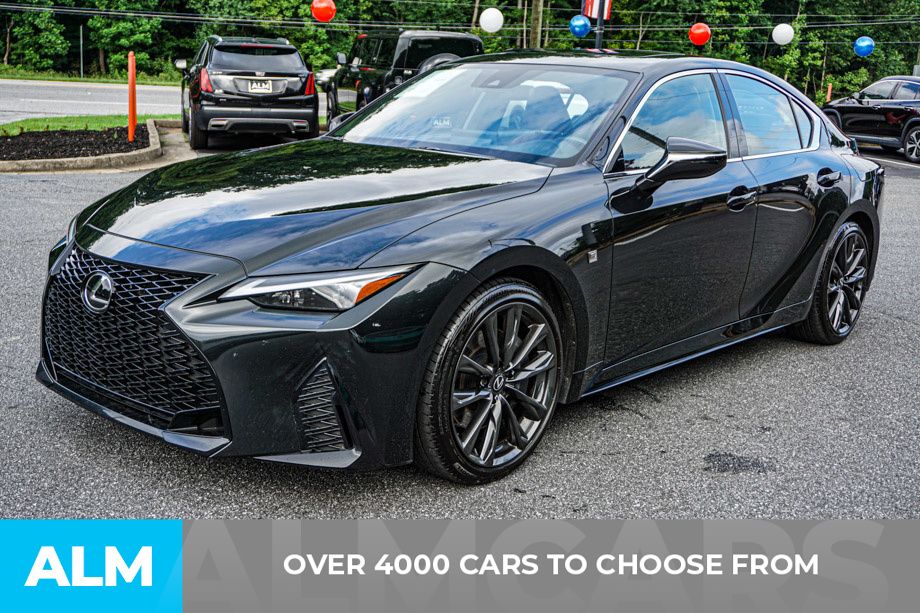 Used 2025 Black Lexus 350 F SPORT Design image 3