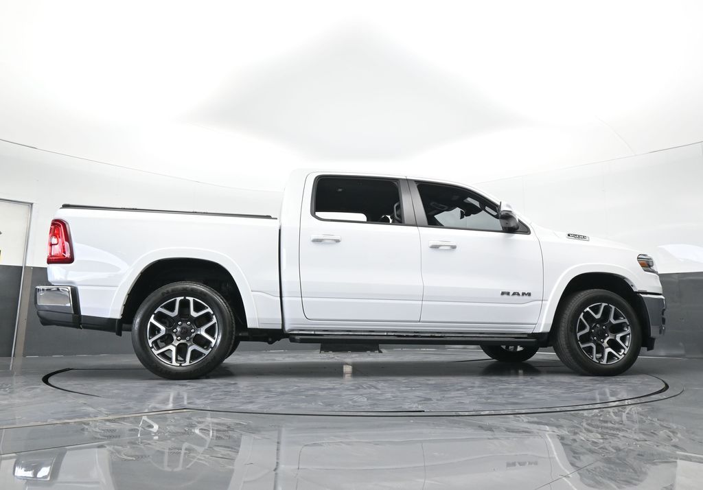 Used 2025 Bright White Clearcoat Ram Laramie image 67