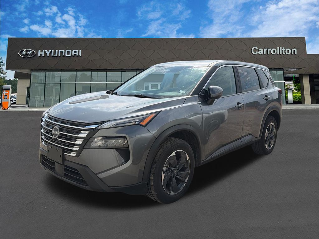 Gray (Gun Metallic) 2025 Nissan Rogue SV FWD SUV / Crossover Front-Wheel Drive Continuously Variable Transmission