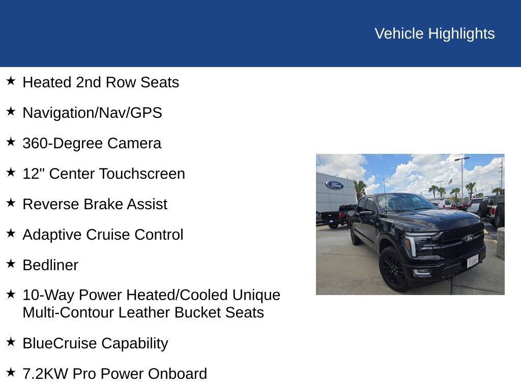 2025 Ford F-150 Platinum