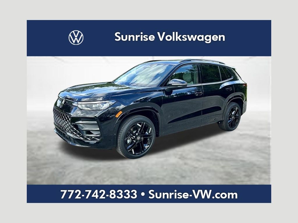 Deep Black 2026 Volkswagen Tiguan SUV / Crossover All-Wheel Drive 8-Speed Automatic
