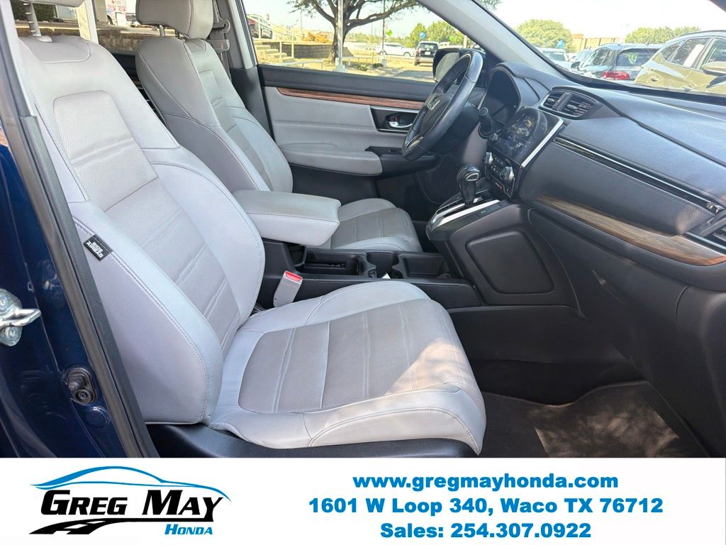 2019 Honda CR-V EX-L Blue at Greg May Honda