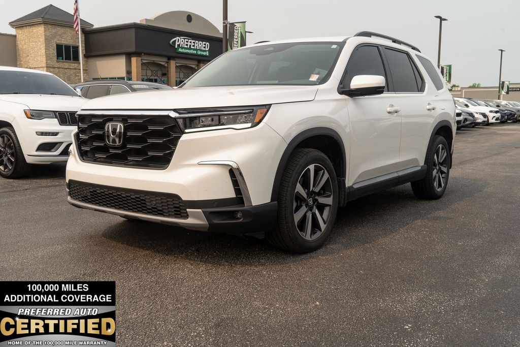 Platinum White Pearl 2024 Honda Pilot SUV / Crossover All-Wheel Drive Automatic